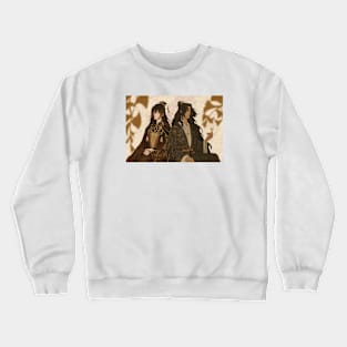 Relationship eroded by time Crewneck Sweatshirt